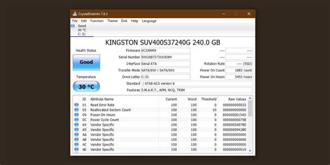 Test your HDD or SSD and check its health status